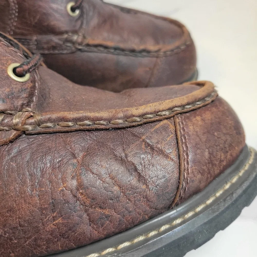 LL Bean Kangaroo Upland Hunting Boots Brown Mens 12 Wide Thinsulate